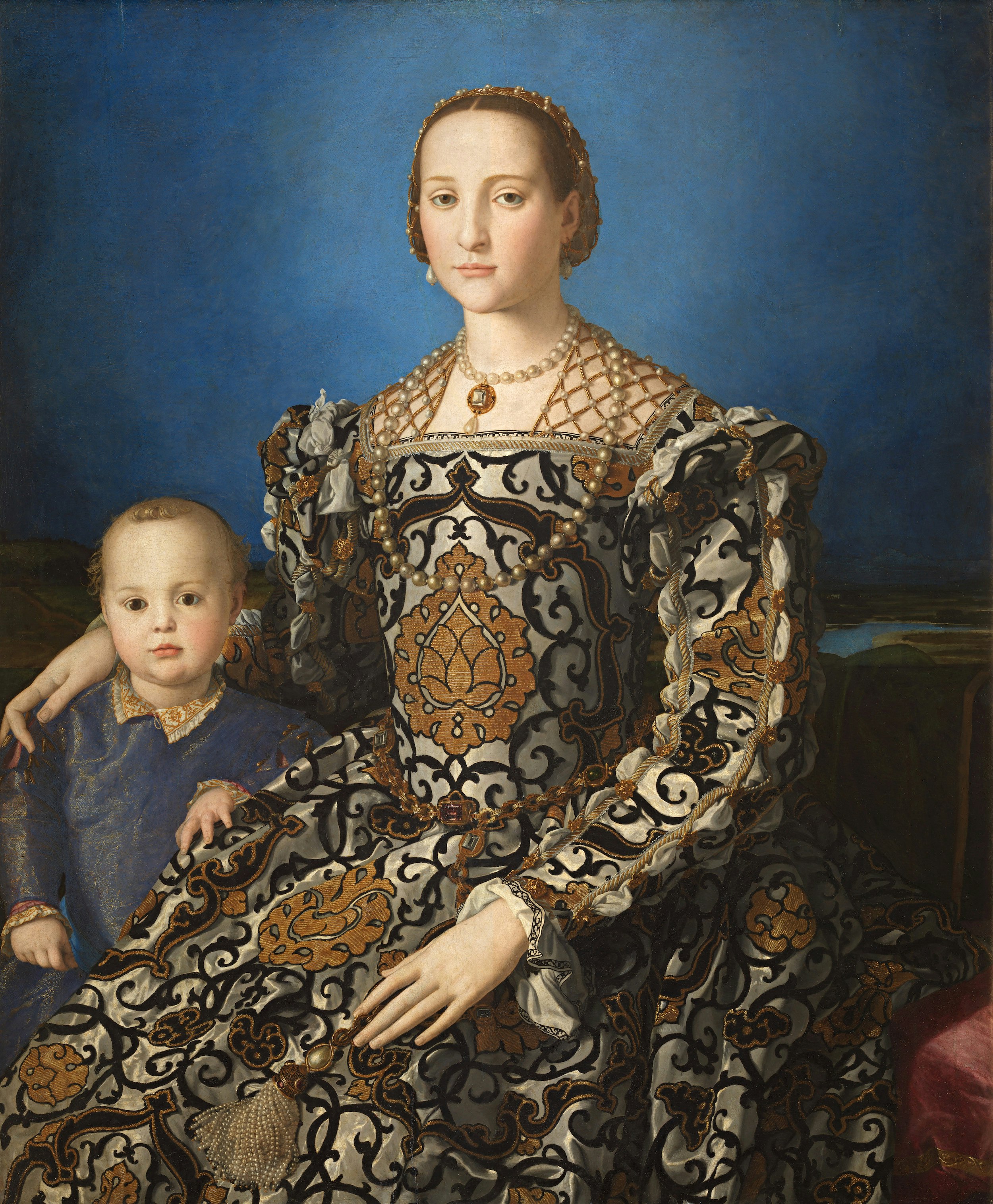 Portrait of Eleonora di Toledo with her son Giovanni