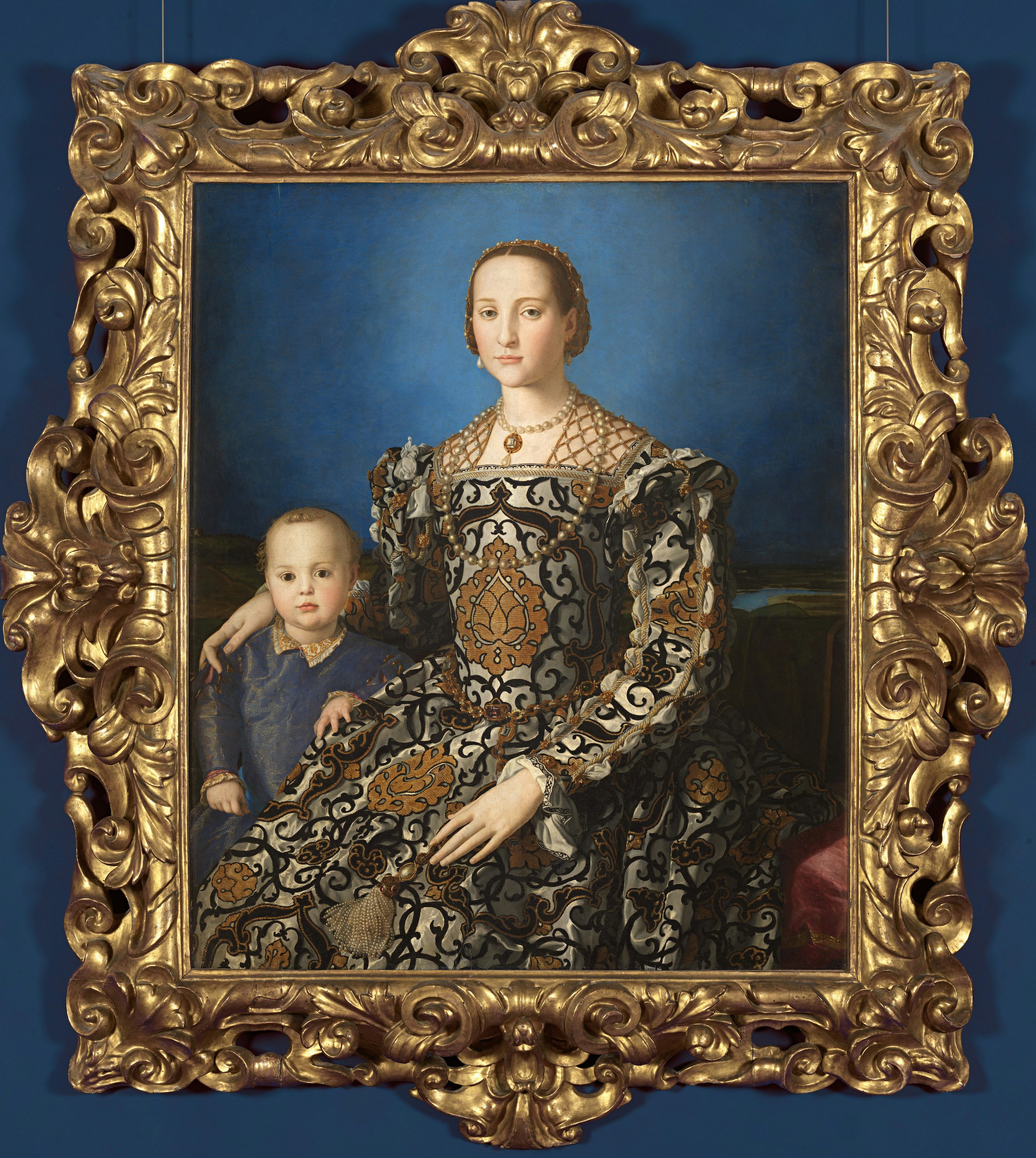 Eleonora di Toledo e il figlio Giovanni, Agnolo Bronzino