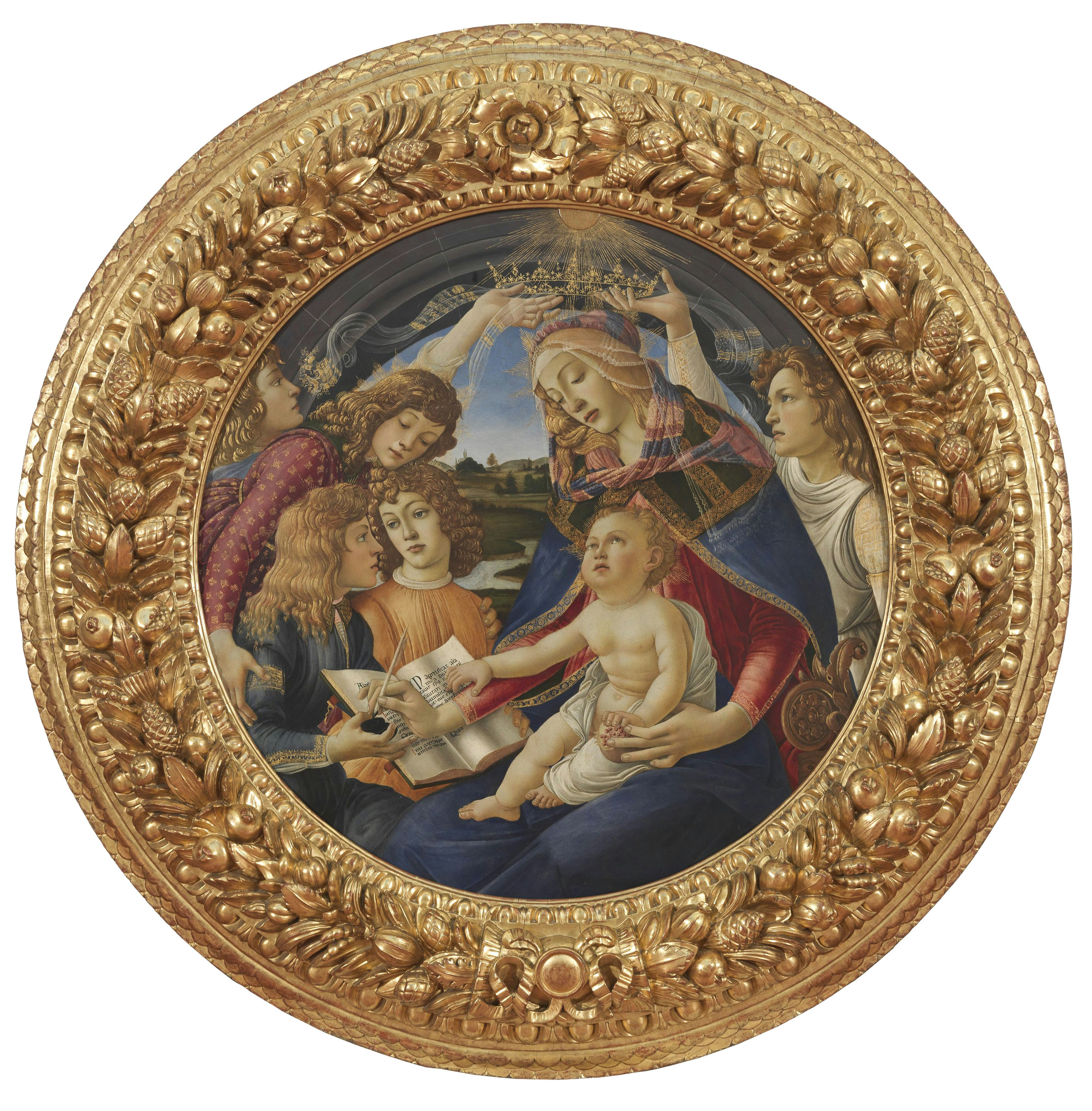 Virgin and Child, and Angels (Madonna of the Magnificat)