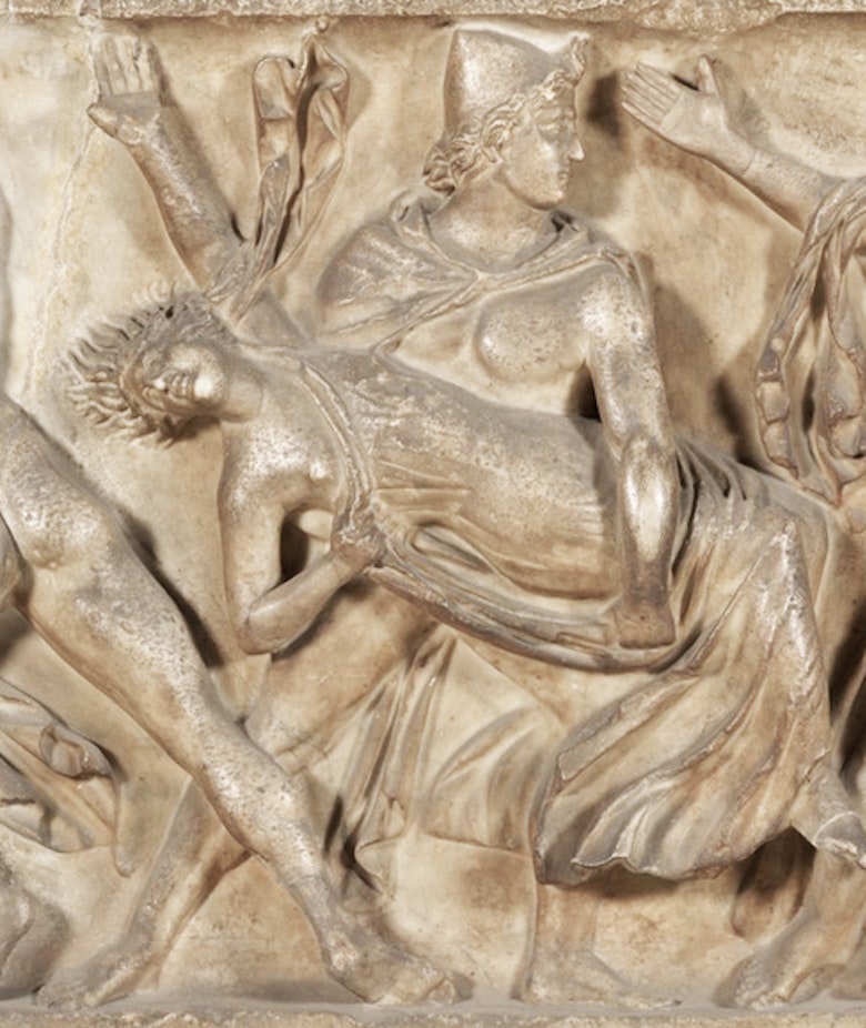 Sarcophagus, Marriage of Dioscuri and Leucippides