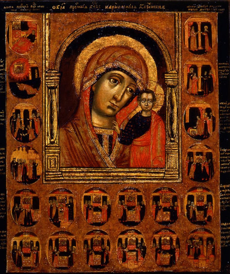 Kazan Mother of God and certain miracles wrought by the icon