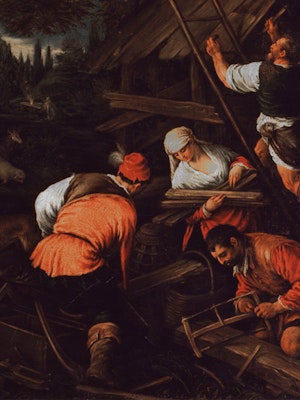 God speaks to Noah after the Flood