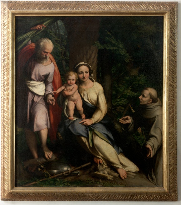 Rest on the Flight into Egypt with St. Francis