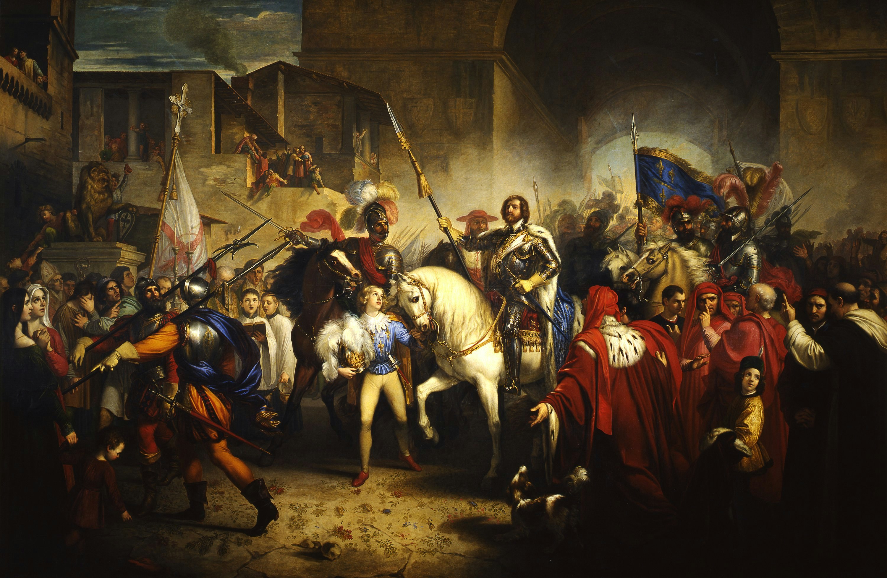 L’entrata di Carlo VIII a Firenze