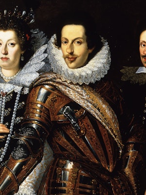 Cosimo II de’ Medici with his wife, Maria Maddalena of Austria  and their son, Ferdinando II