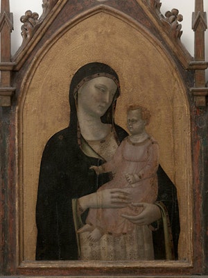 Trittico con la Vergine e il Bambino fra i Santi Matteo e Nicola di Bari
