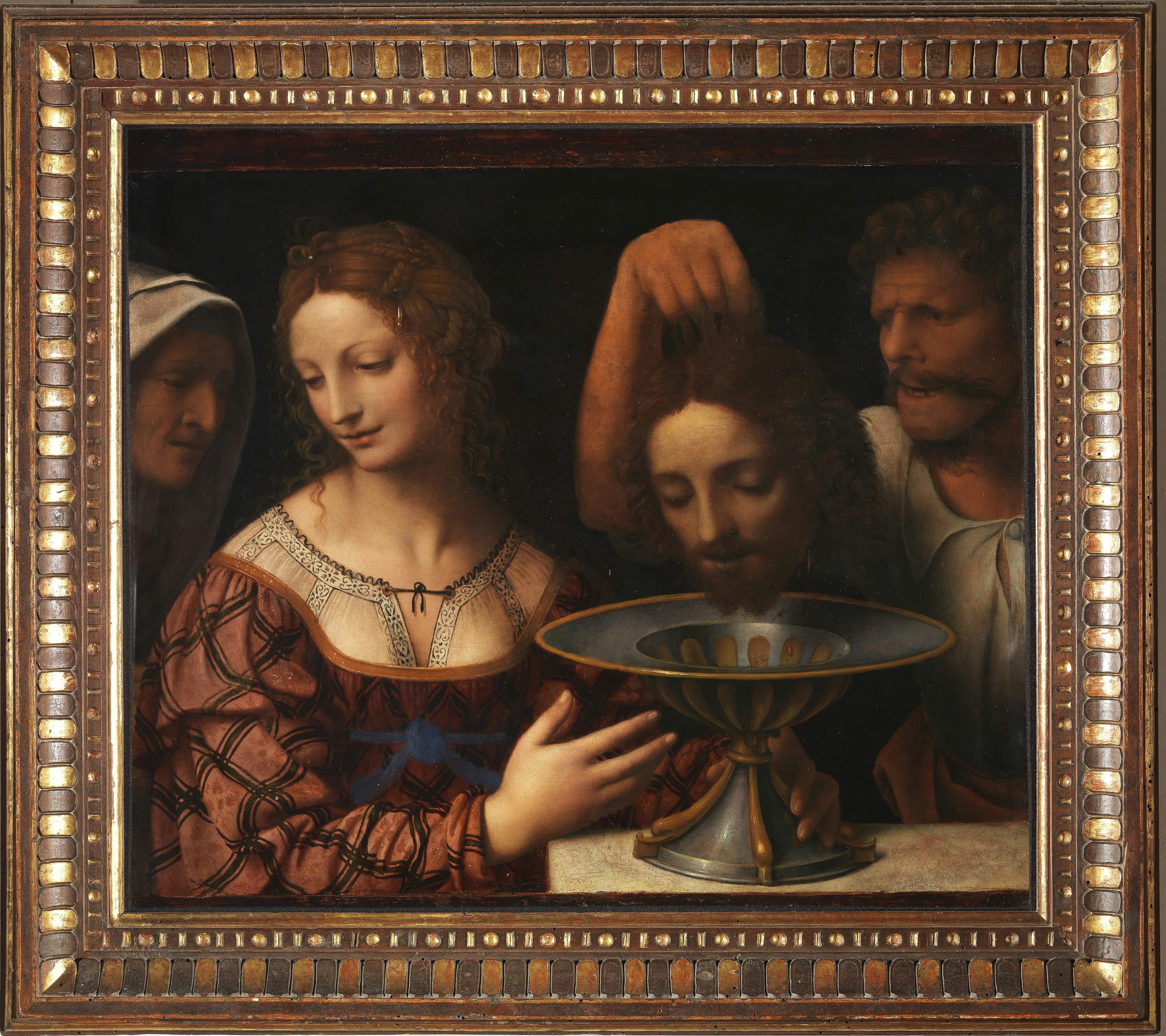 Salome receives the head of John the Baptist