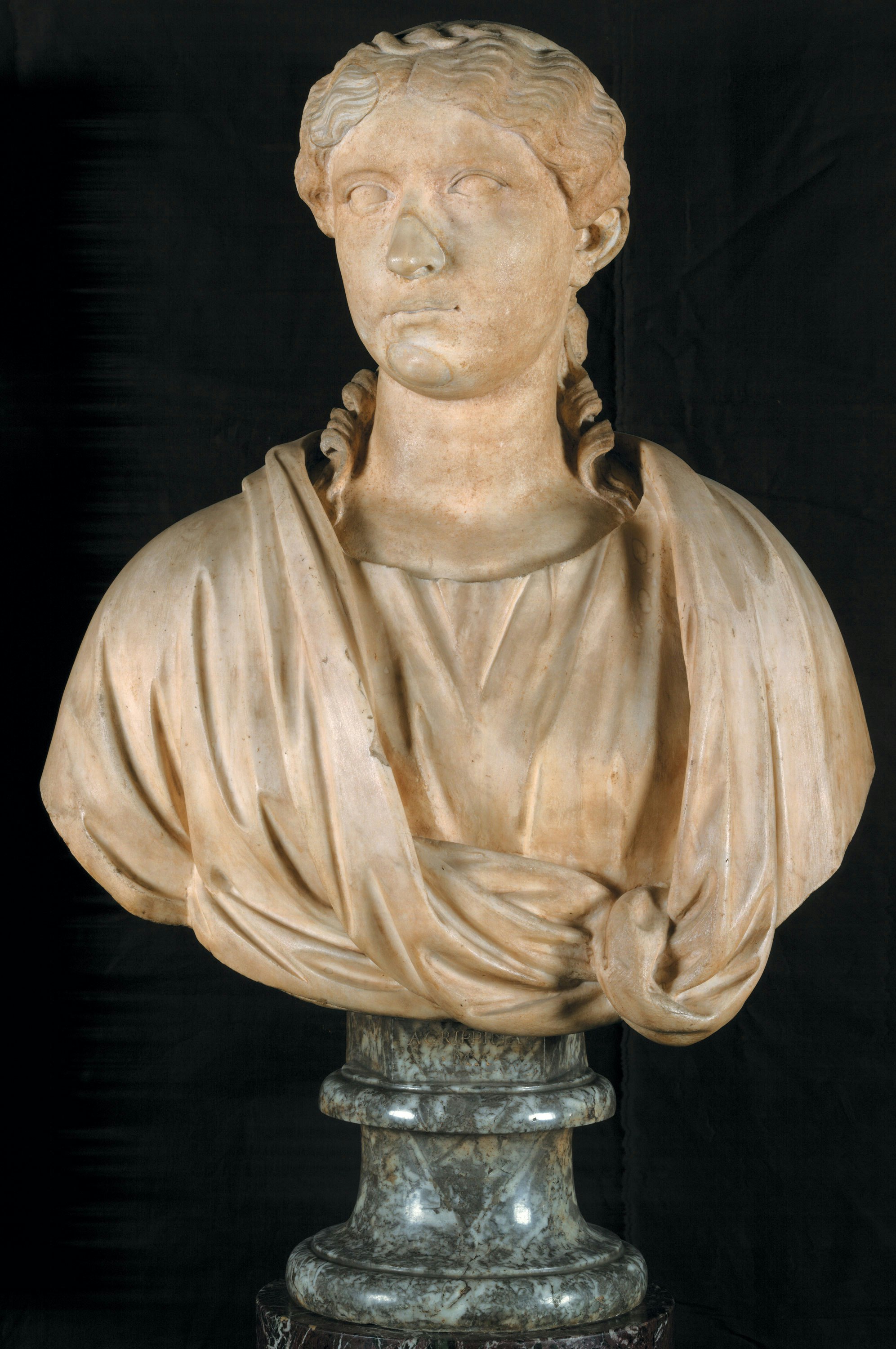 Portrait of unidentified woman (identified as Agrippina the Elder)