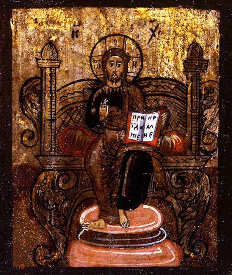 Christ Pantocrator Enthroned