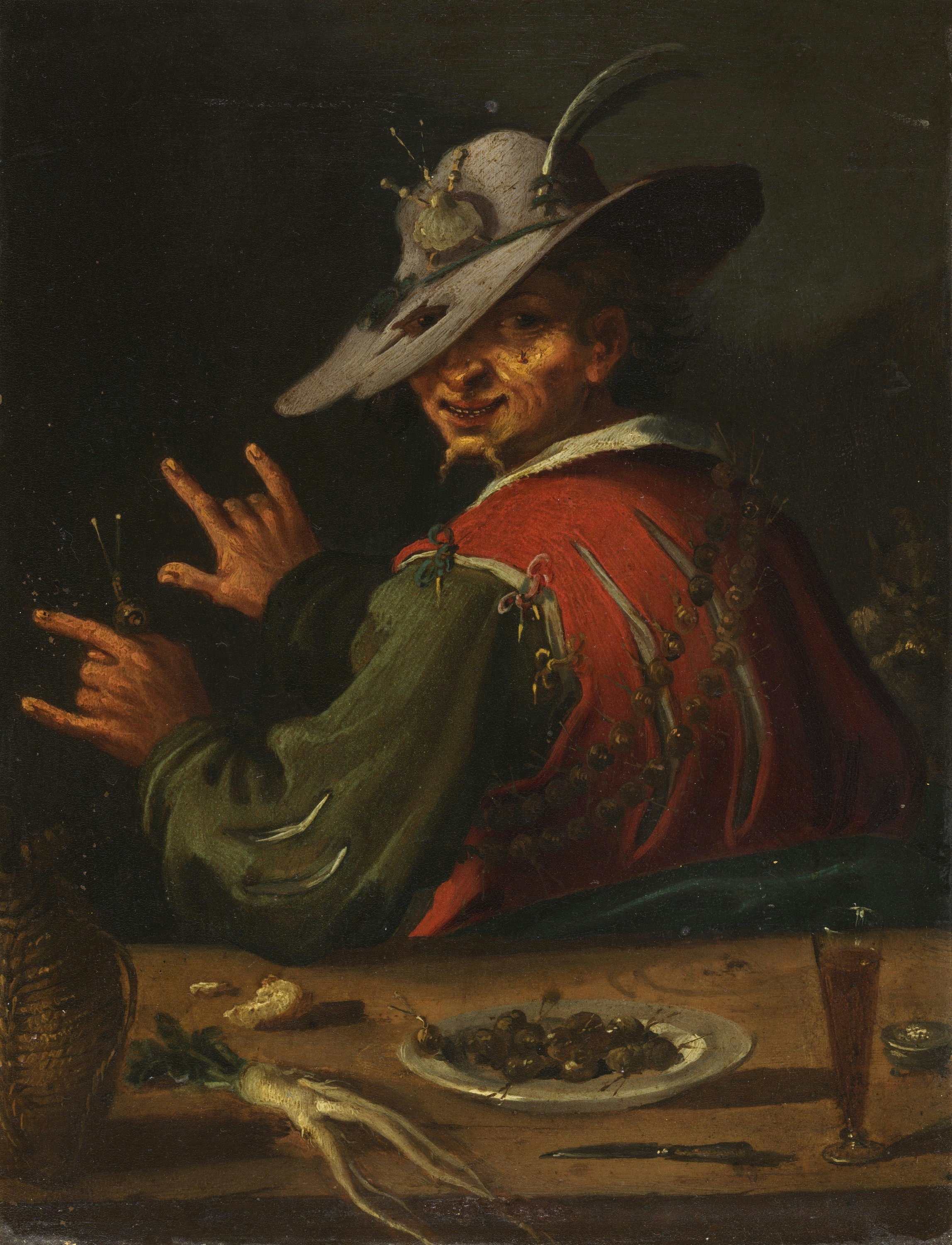 Snail seller