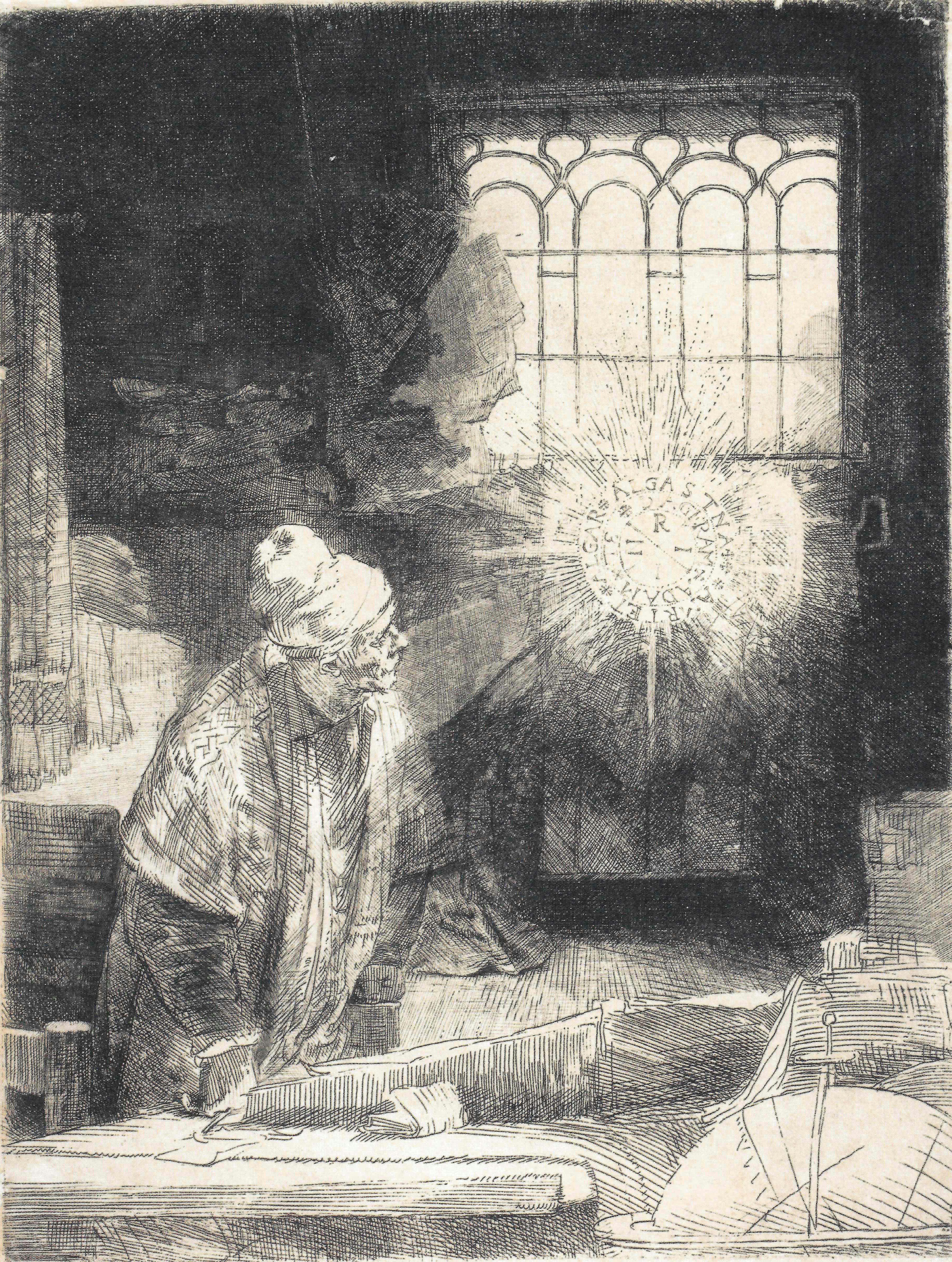 A Scholar in his Study (Faust)