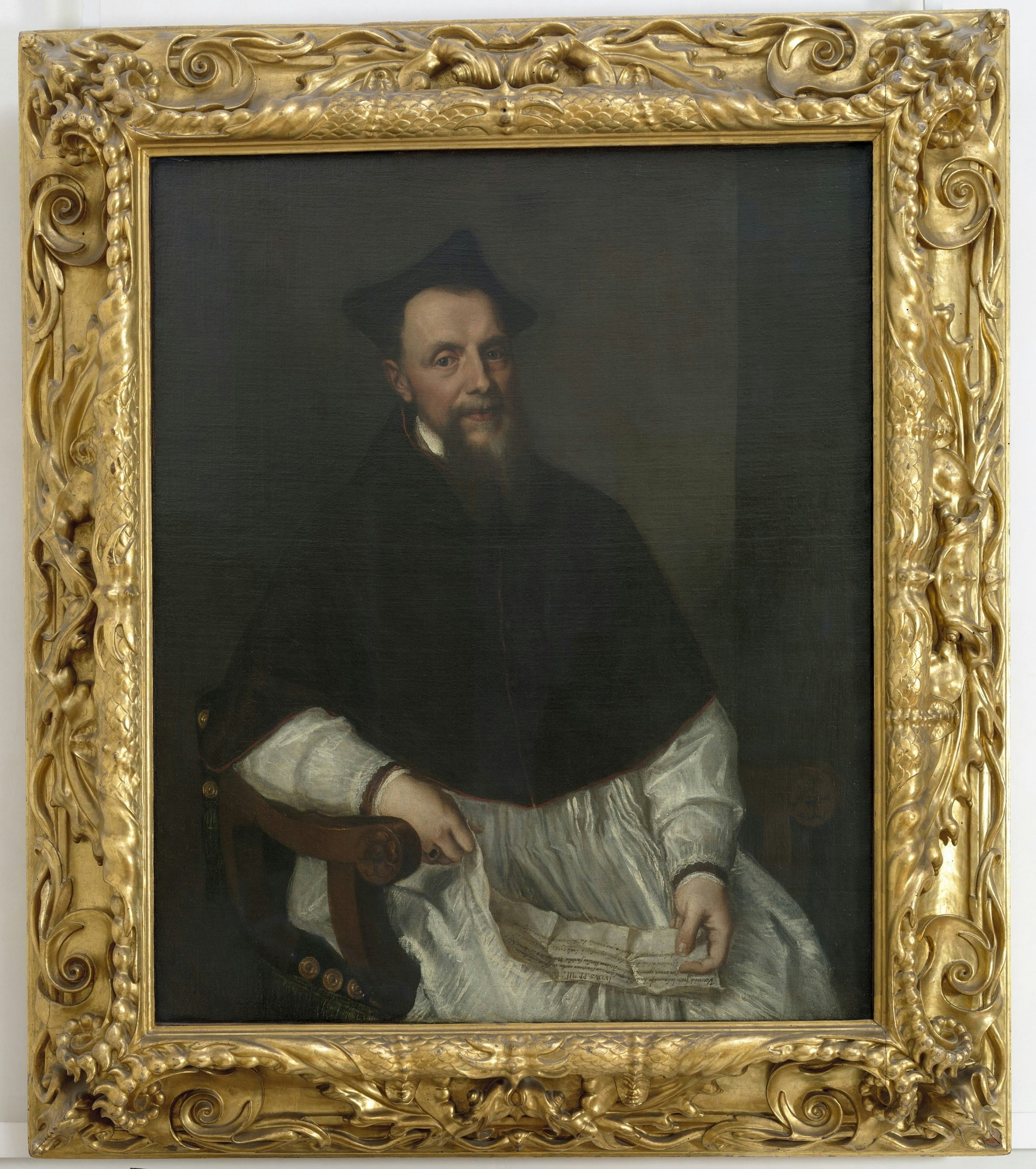 Portrait of Bishop of Bologna, Ludovico Beccadelli (1501-1572)