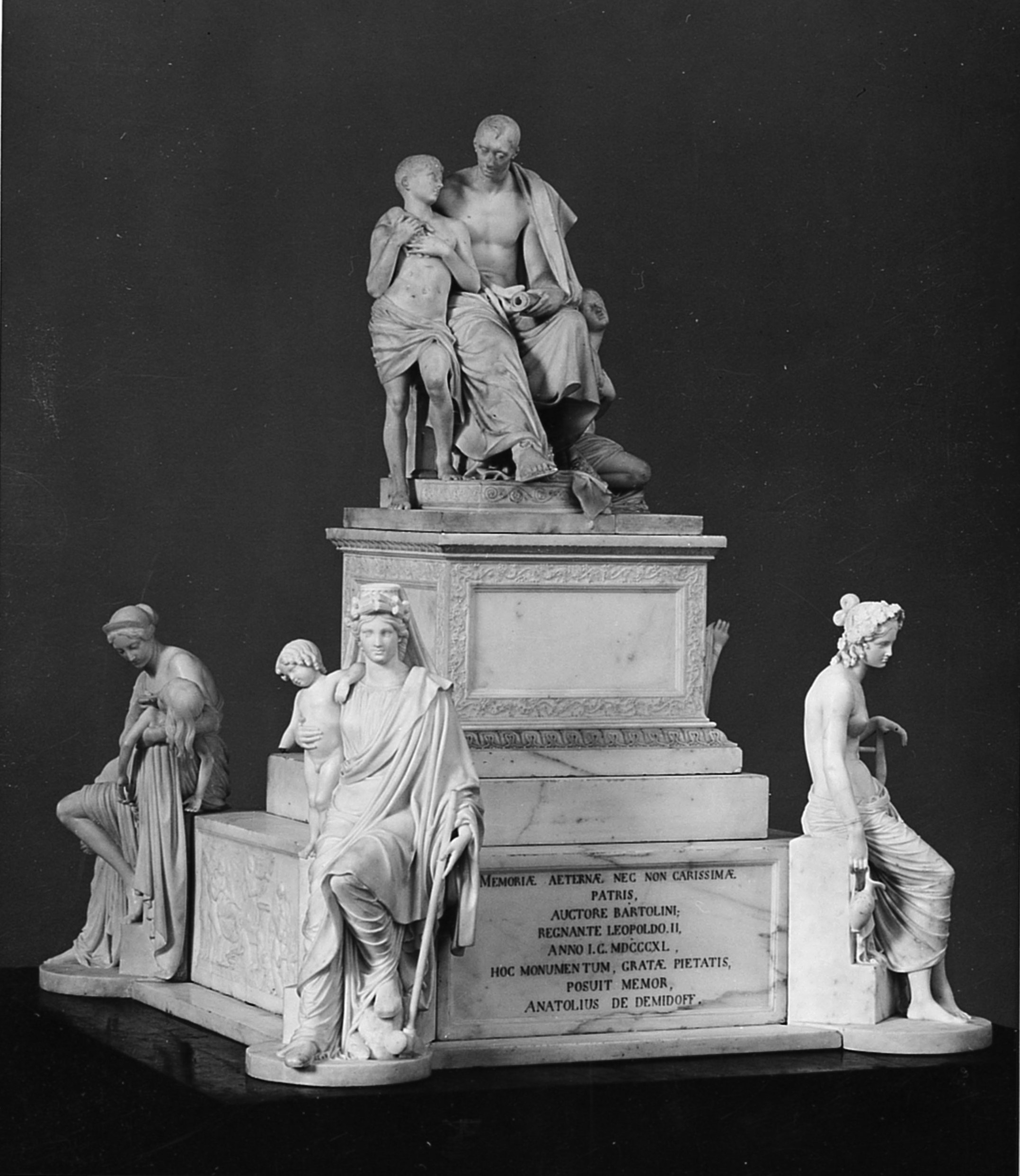 Model of the Monument to Nicola Demidoff