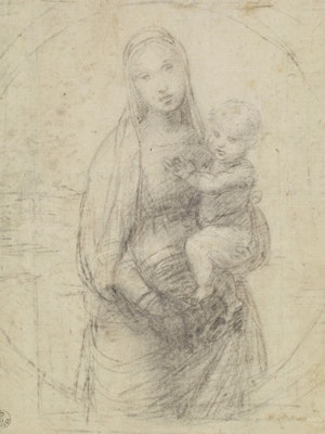 Madonna with Child (study for “The Grand Duke’s Madonna”)