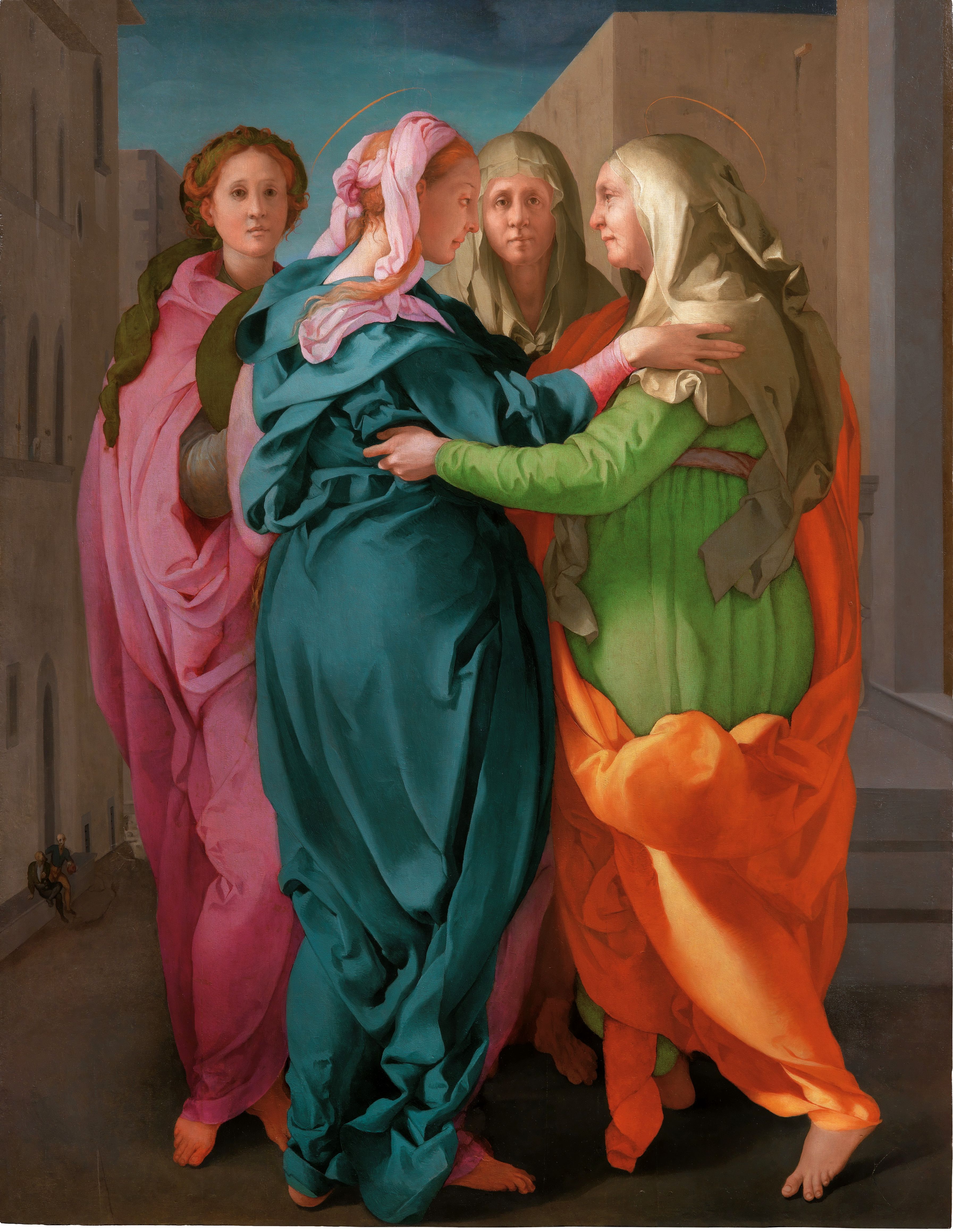 Miraculous encounters: Pontormo from drawing to painting