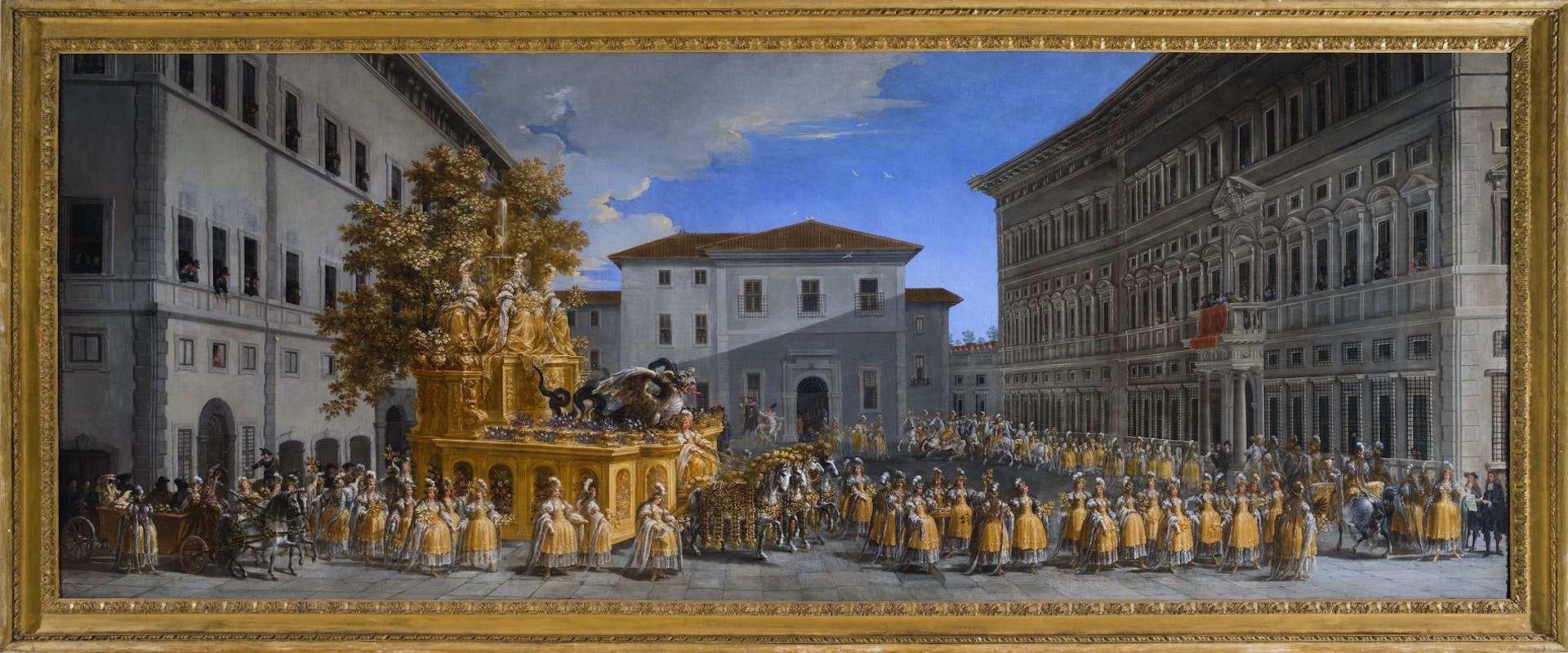 The Uffizi acquires a spectacular painting by Johann Paul Schor, a leading light in the decorative Arts of the 17th century