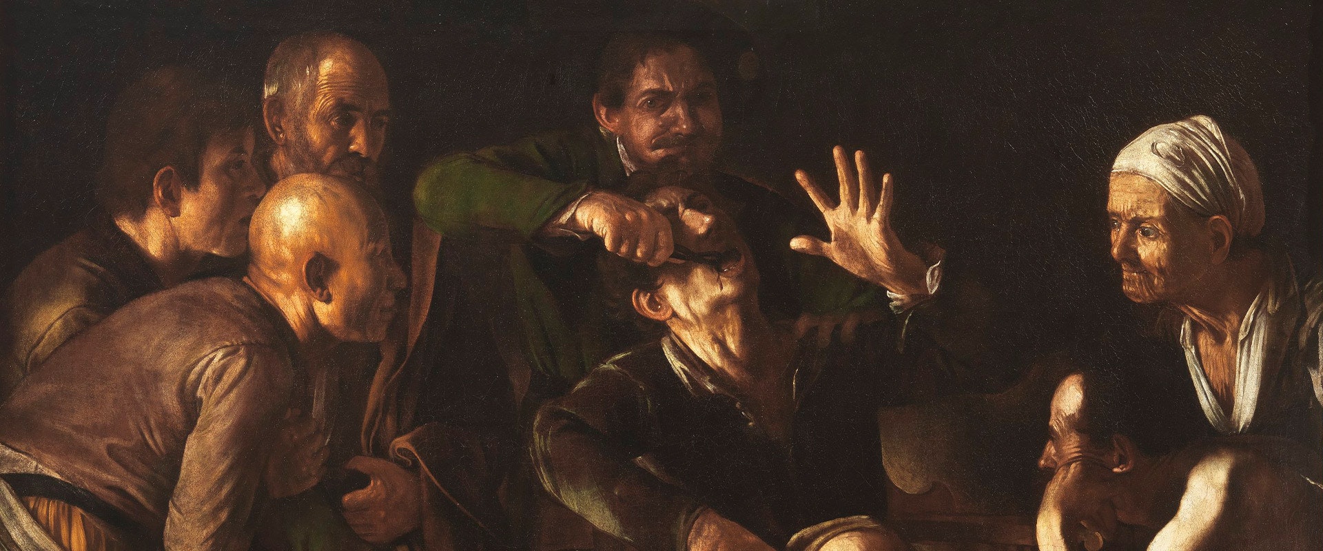Caravaggio and caravaggeschi in Florence