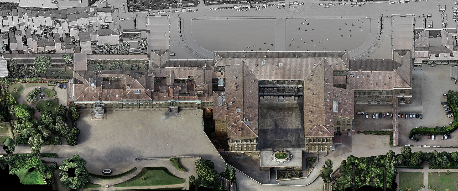 Palazzo Pitti diventa 3D