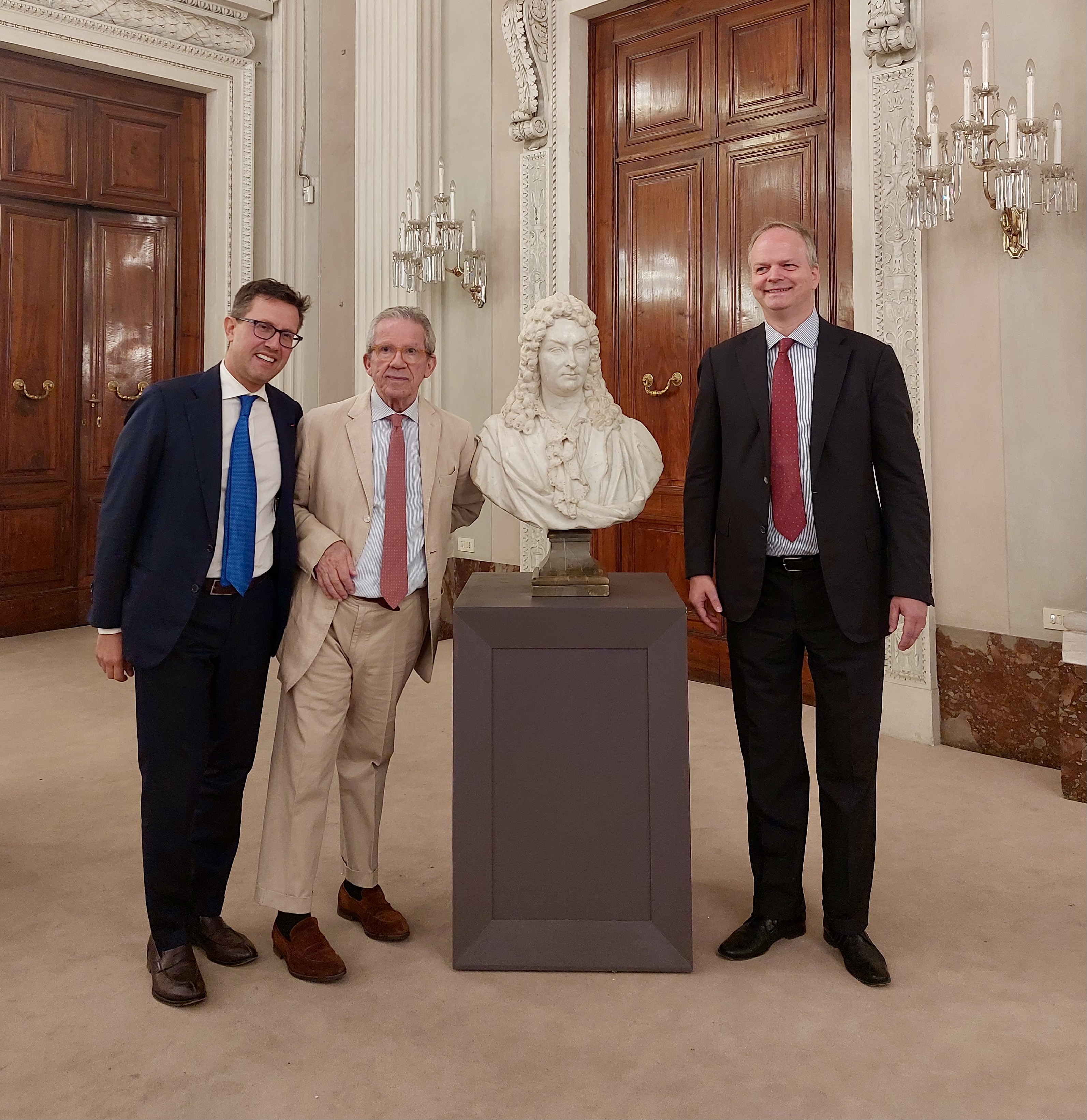 Donato alle Gallerie degli Uffizi il busto del celebre cantante fiorentino Gaetano Berenstadt, realizzato da Giovacchino Fortini
