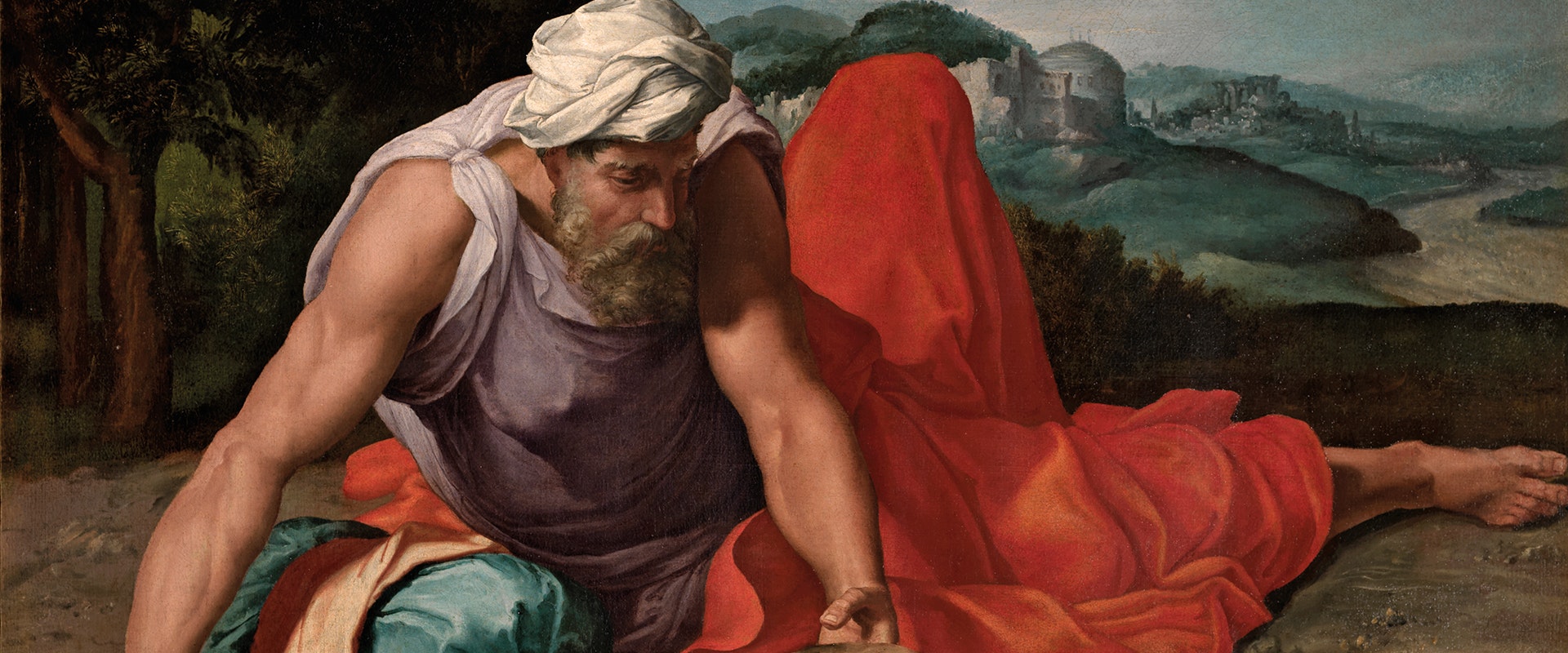 A 16th-century masterpiece enters the Uffizi's collection: "Elijah in the desert"
