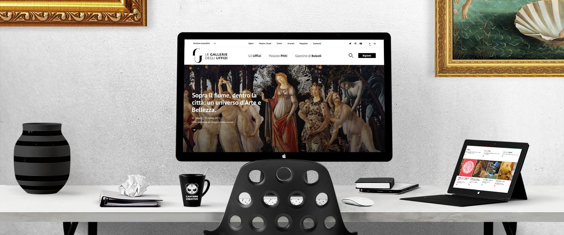 The Uffizi Galleries: a new, user-friendly website