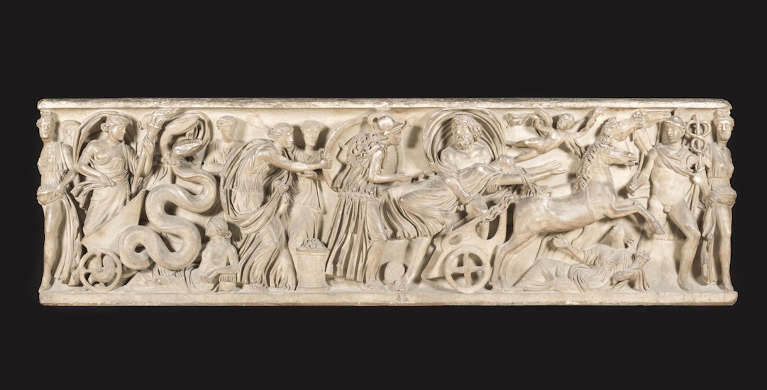 Sarcophagus with the Rape of Persephone