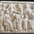 Sarcophagus with scene from the life of a leading Roman figure