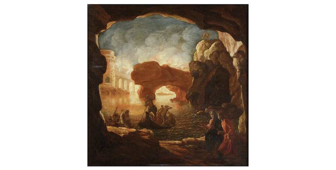 VI. Images of Dante in the Medici collections. The entrance to Hades