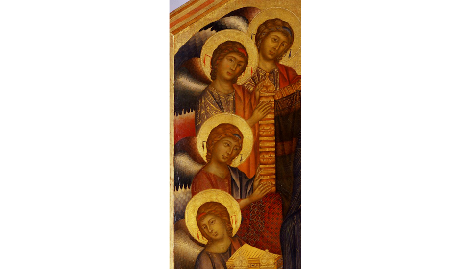 The innovation of Cimabue's pictorial language