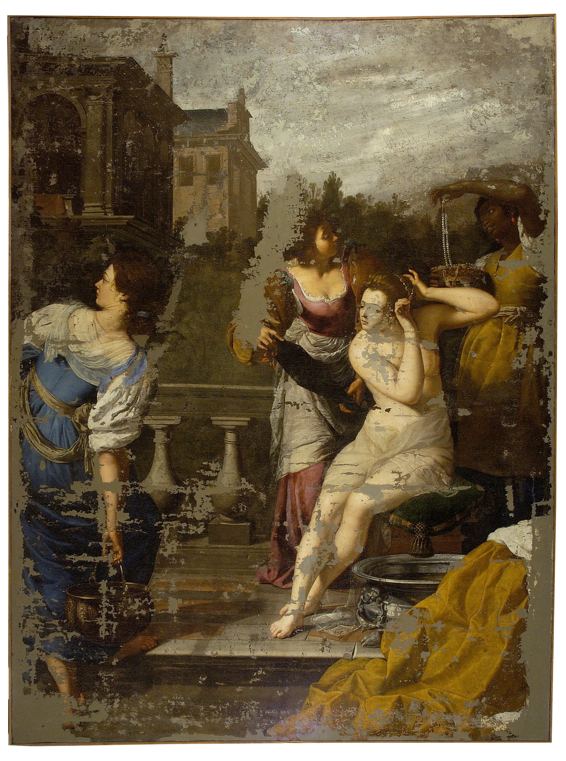 Il restauro di un capolavoro di Artemisia Gentileschi