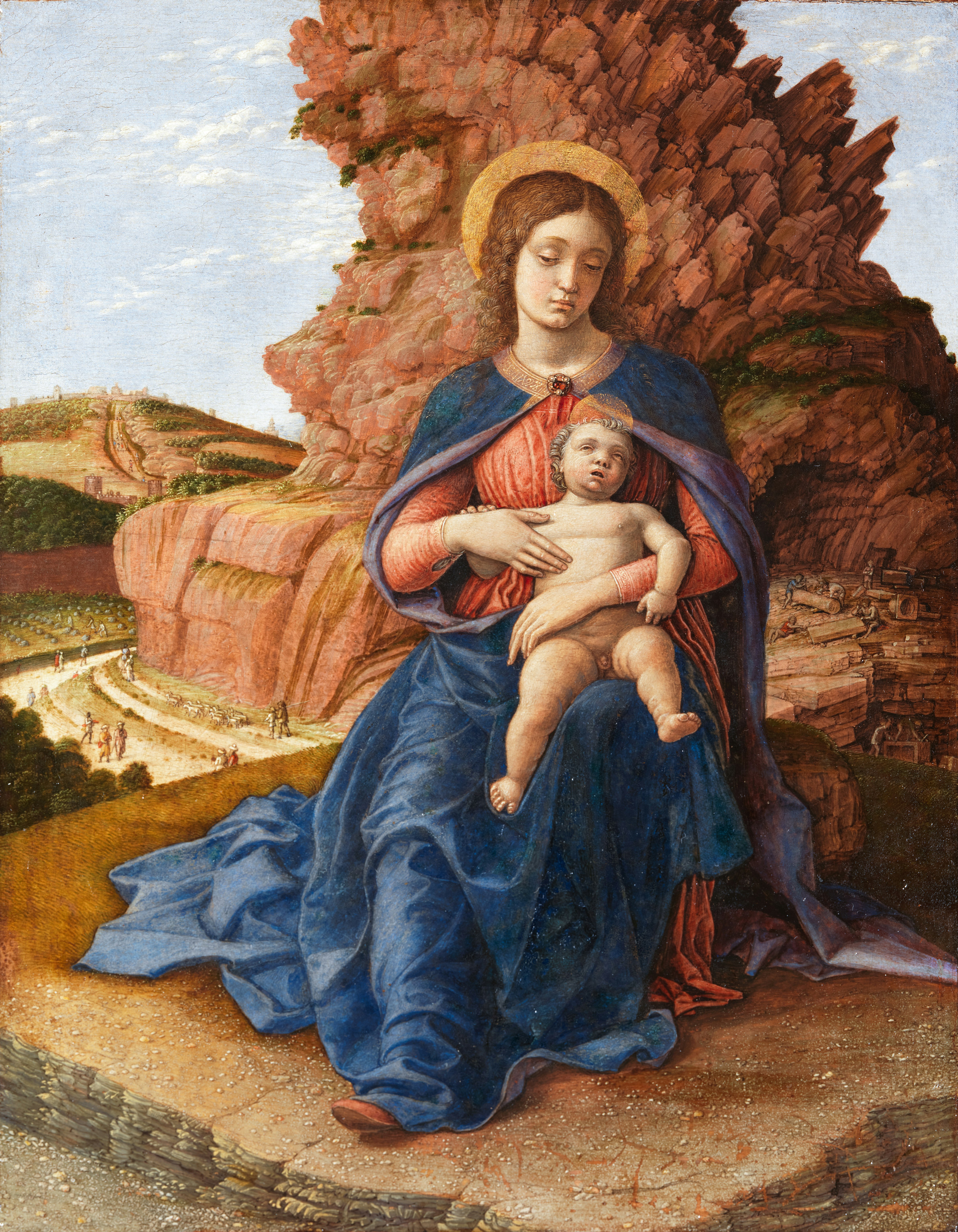 Virgin and Child ('Madonna of the Caves')