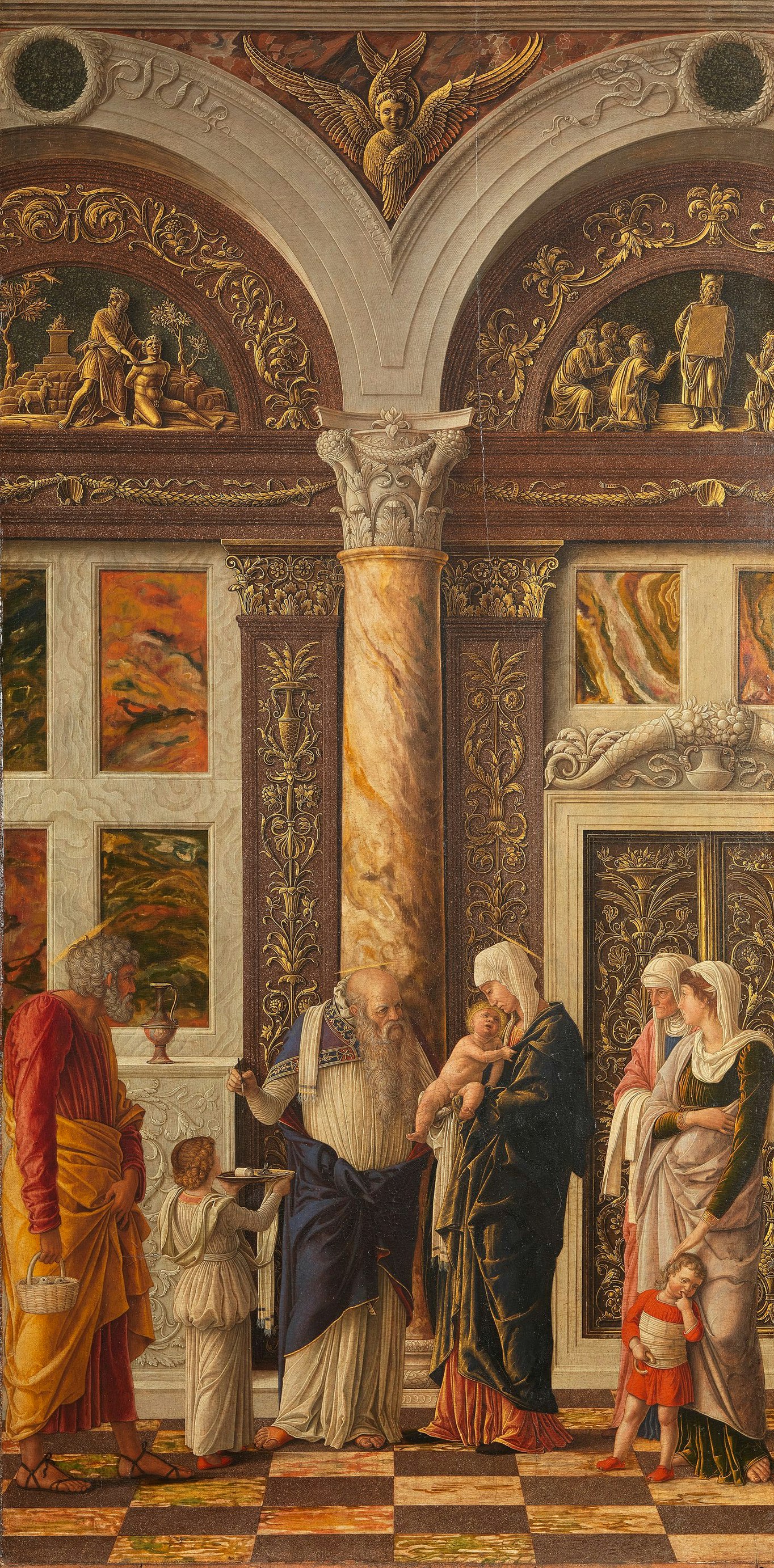 Ascension of Christ; Adoration of the Magi; Presentation of Christ at the Temple