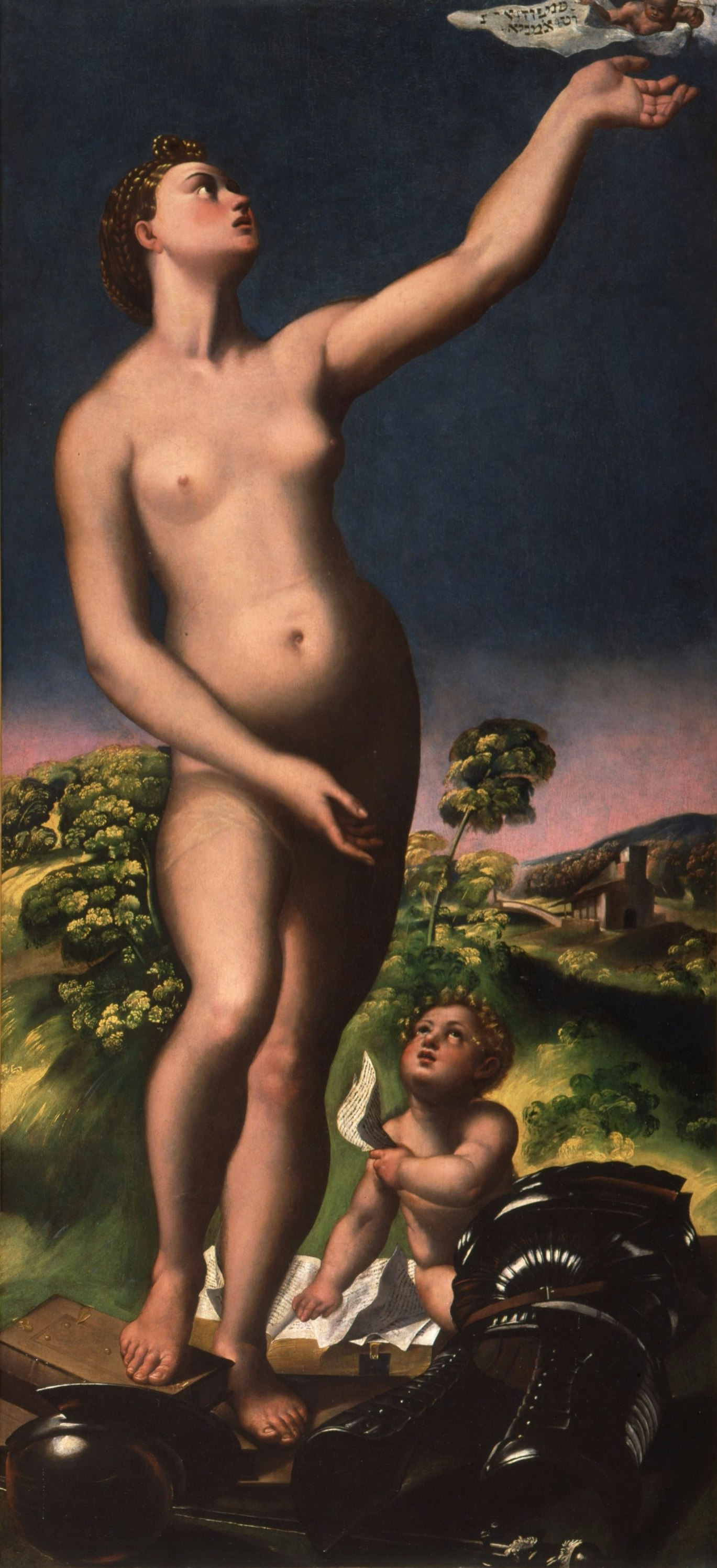 Allegory (woman with putto)